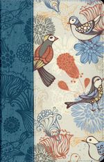 Rvr1960 Letra Gigante Azul con Pájaros