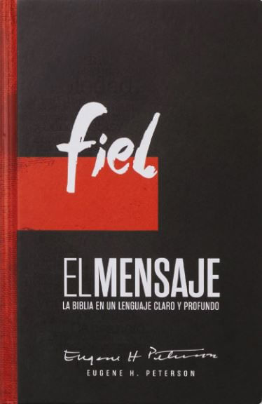 Biblia el mensaje roja