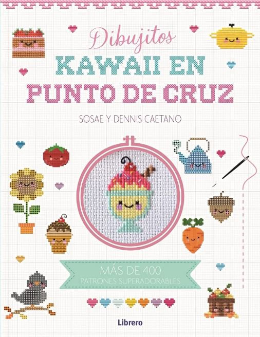 Dibujitos Kawaii en Punto de Cruz