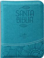 Santa Biblia Azul Aguamarina