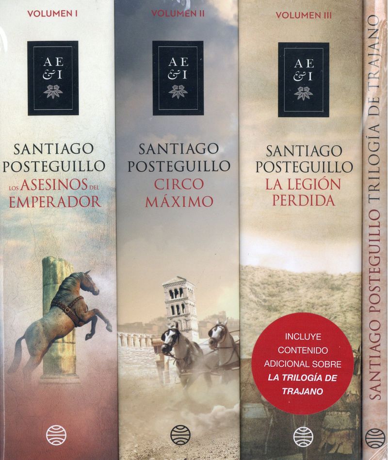 Trilogía de trajano (Estuche)