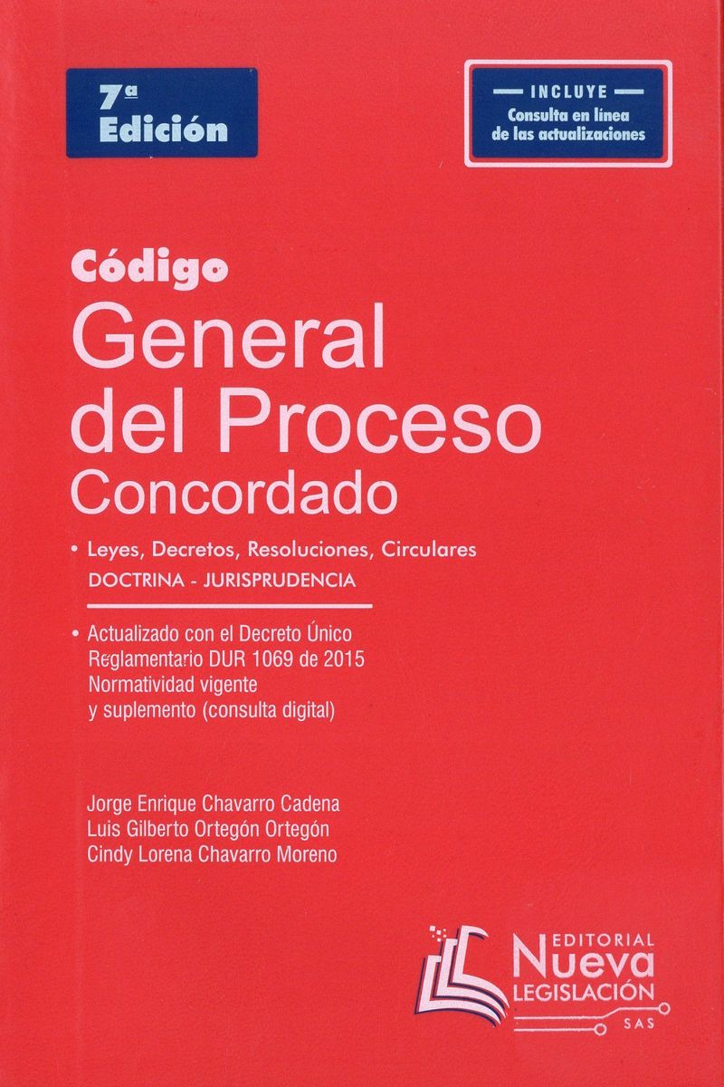 Código General del Proceso Concordado