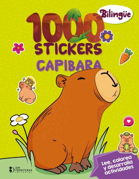 1000 Stickers Capibara (BILINGÜE)