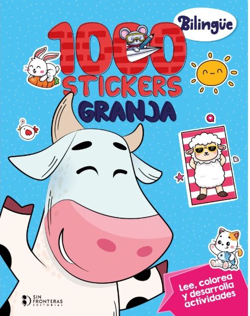 1000 Stickers Granja (BILINGÜE)