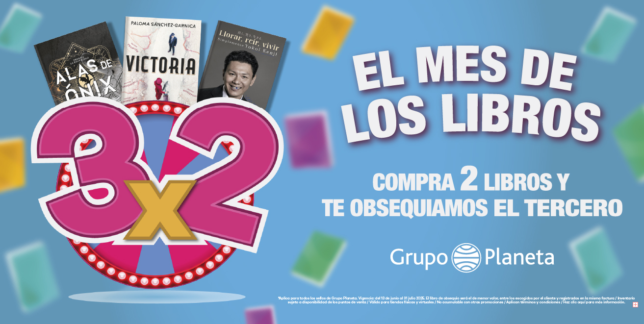 3x2 Editorial Planeta junio 2025