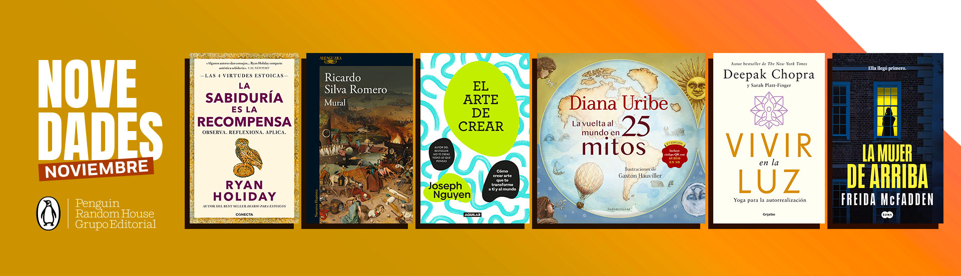 Novedades Editorial Penguin Randon House Noviembre