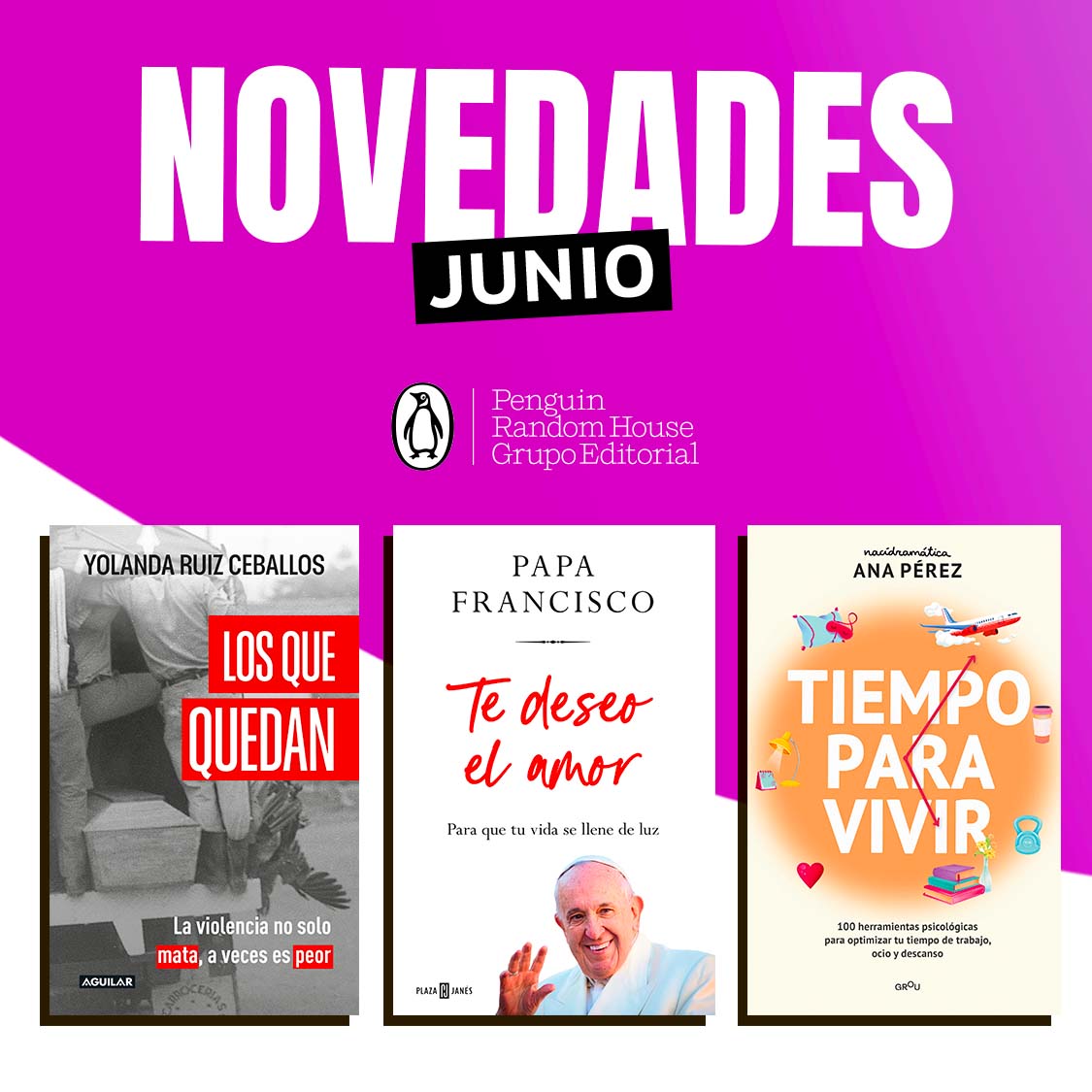 Novedades Editorial Penguin Randon House