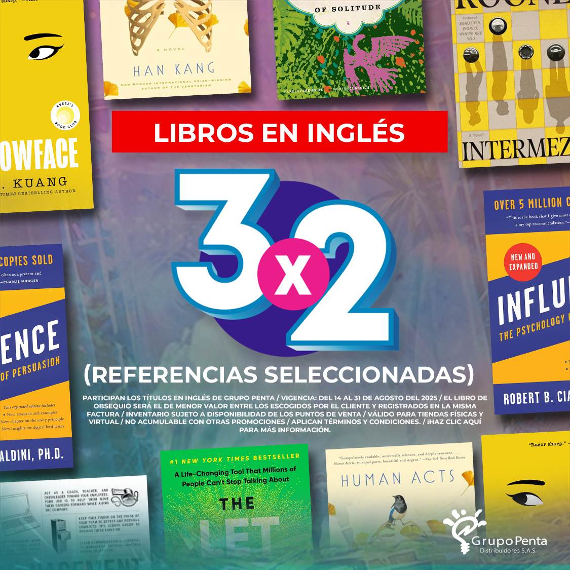 3x2 libros en ingles grupo penta