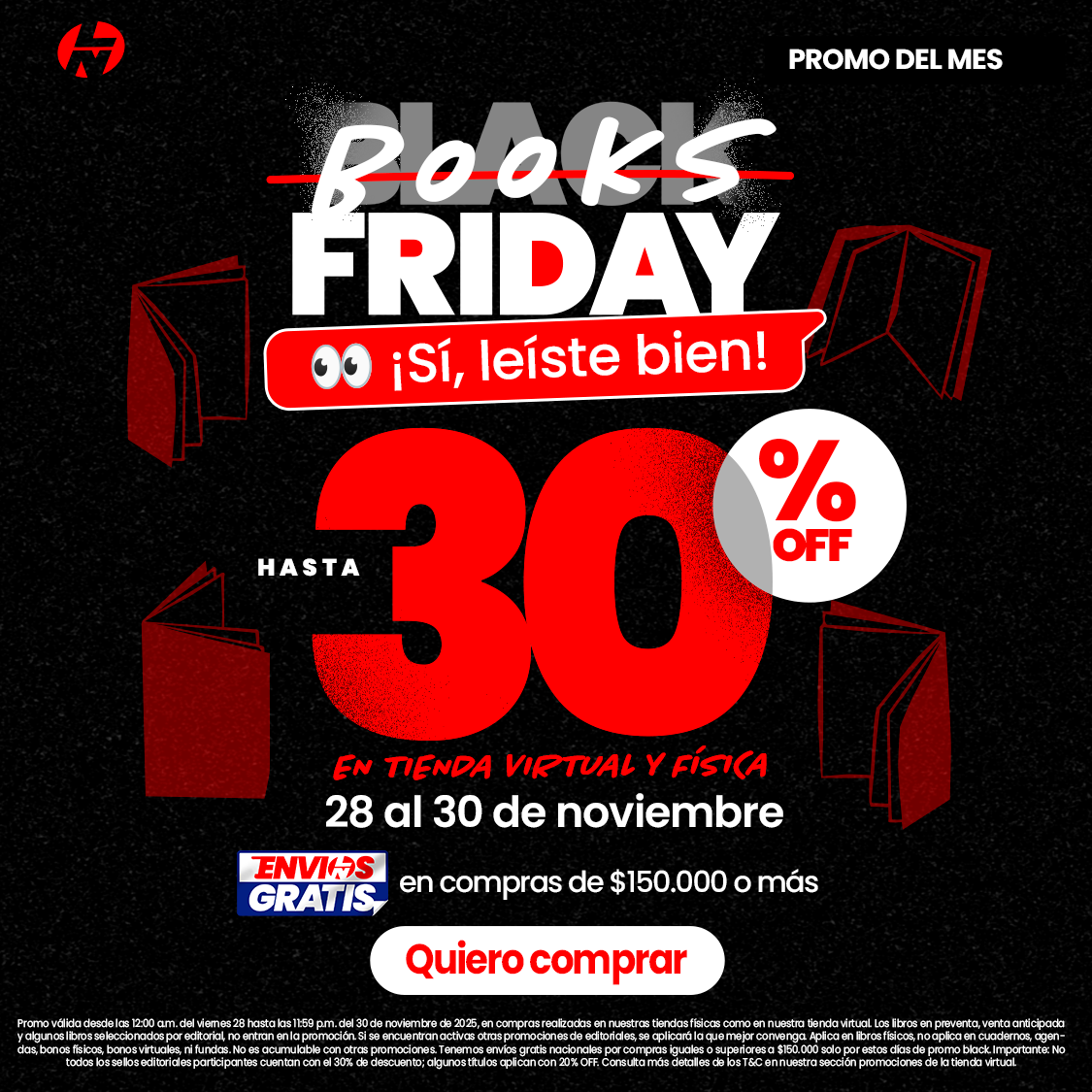 Books Friday Noviembre 2025