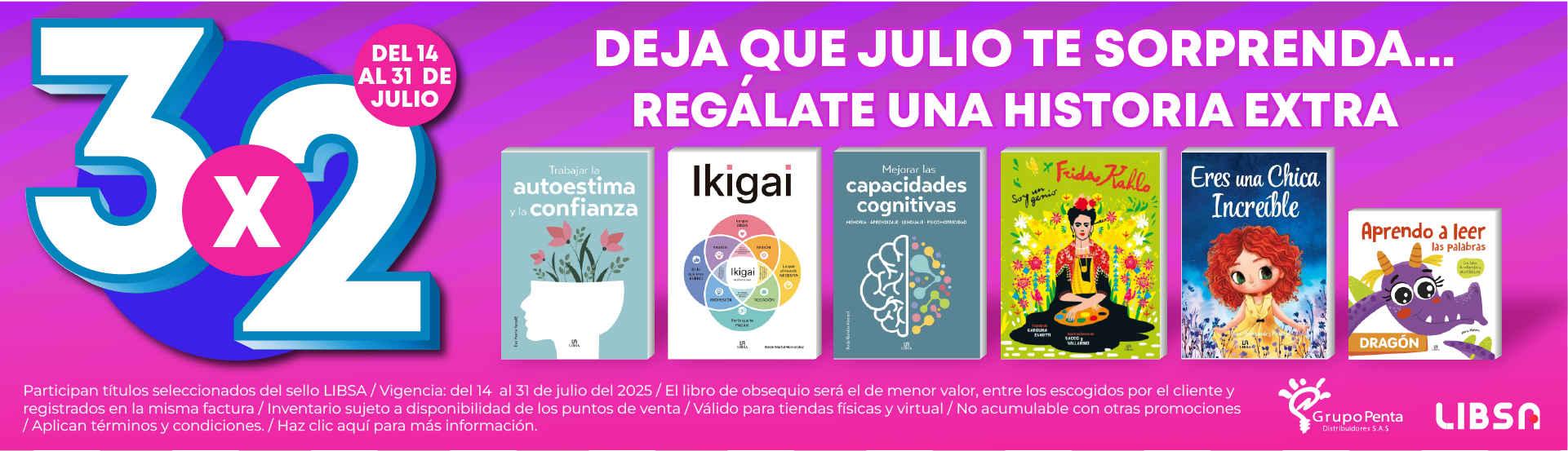 3x2 Libsa grupo penta
