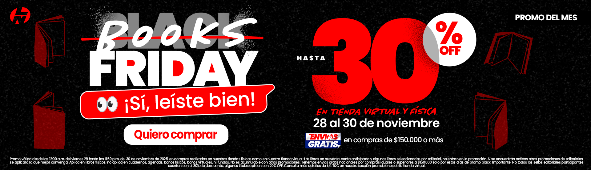 Books Friday Noviembre 2025