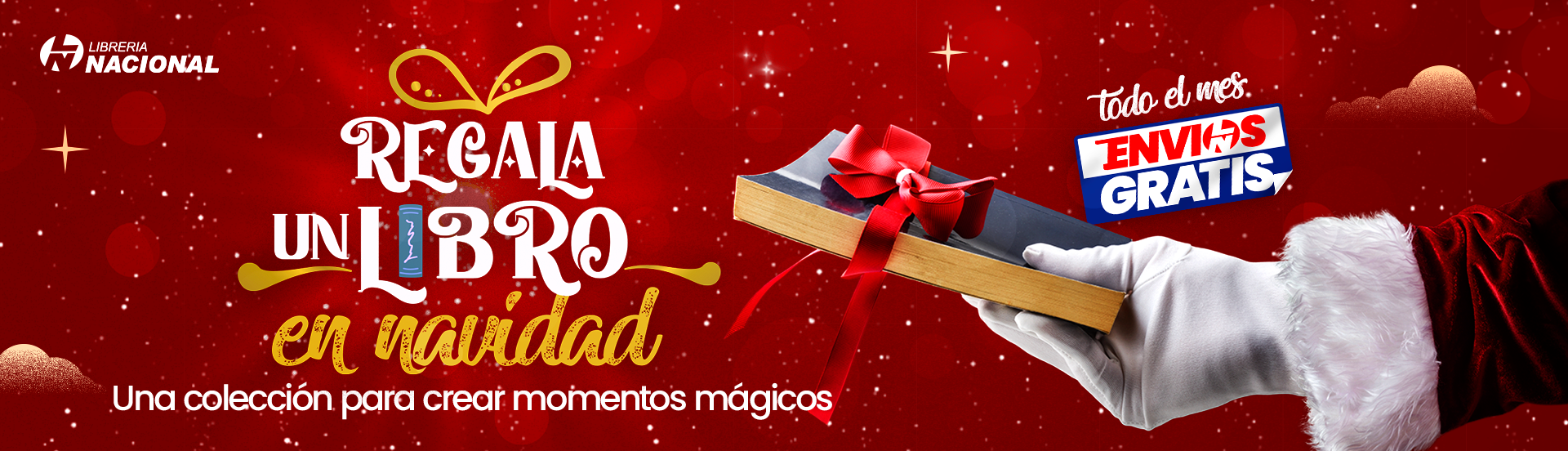 Regala un libro en navidad