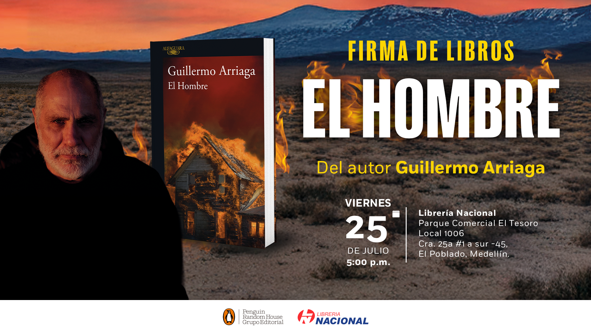 Firma de Libros el Hombre